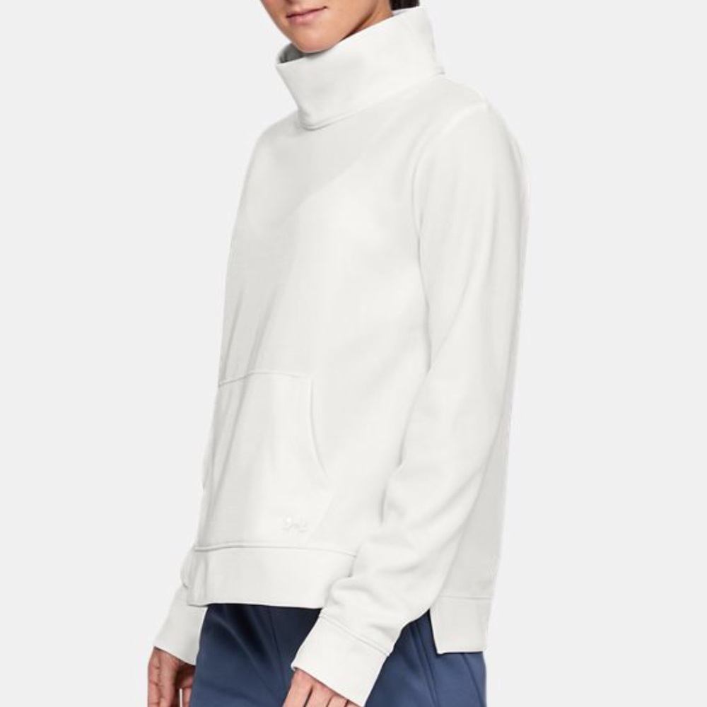 NEW $55 Under Armour women mirage mock fleece top